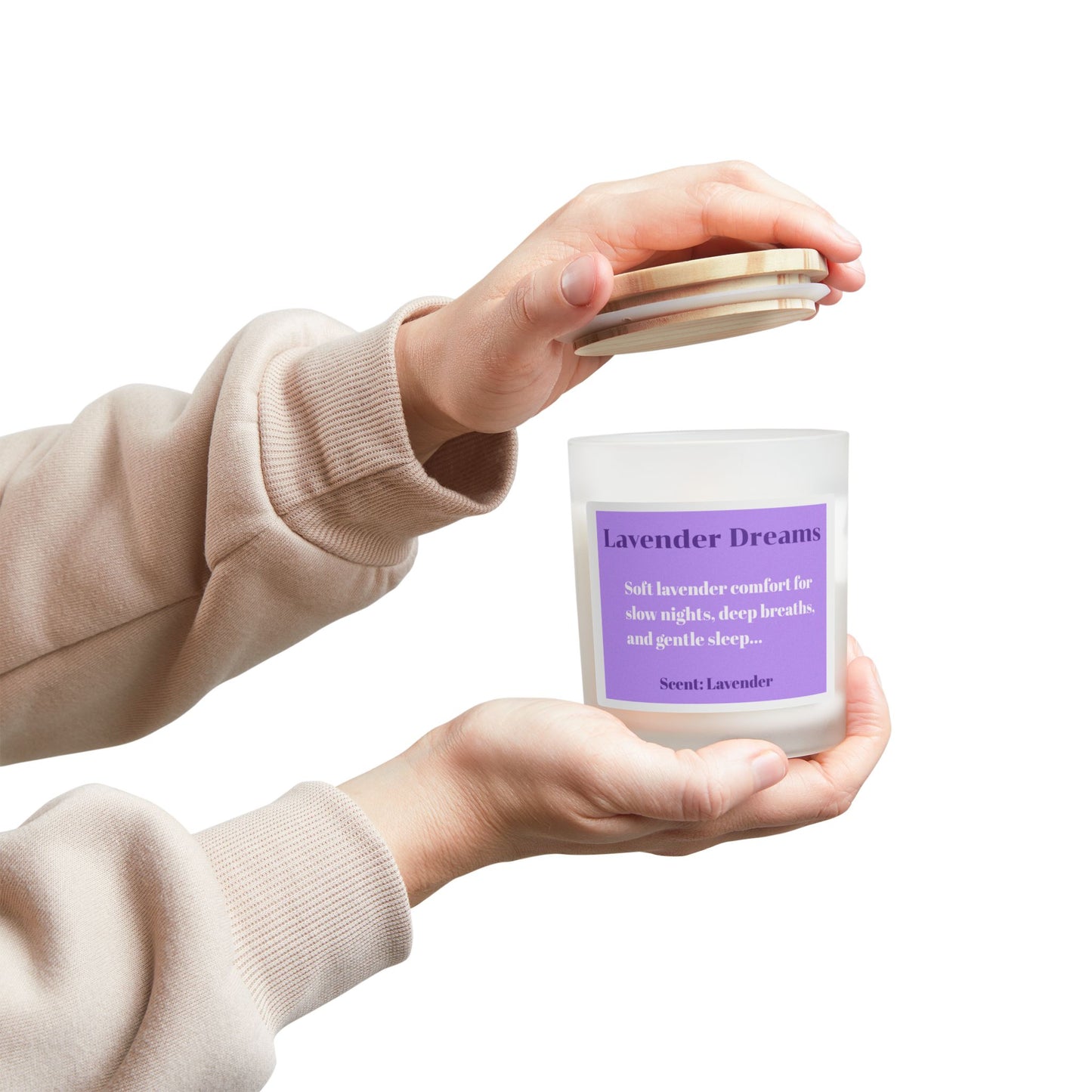 Lavender Dreams Candle — Deep Relaxation