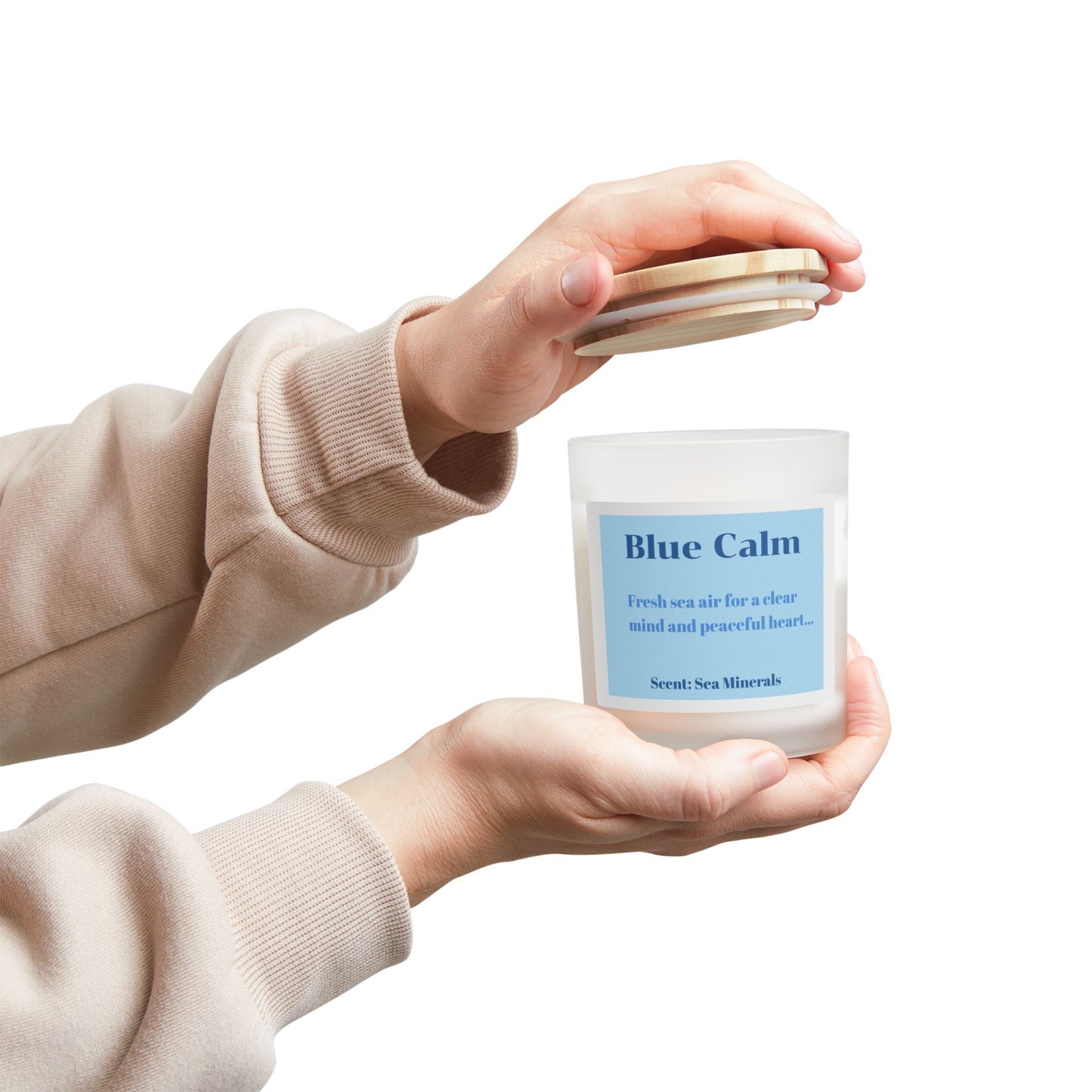 Blue Calm Candle โ Ocean Air