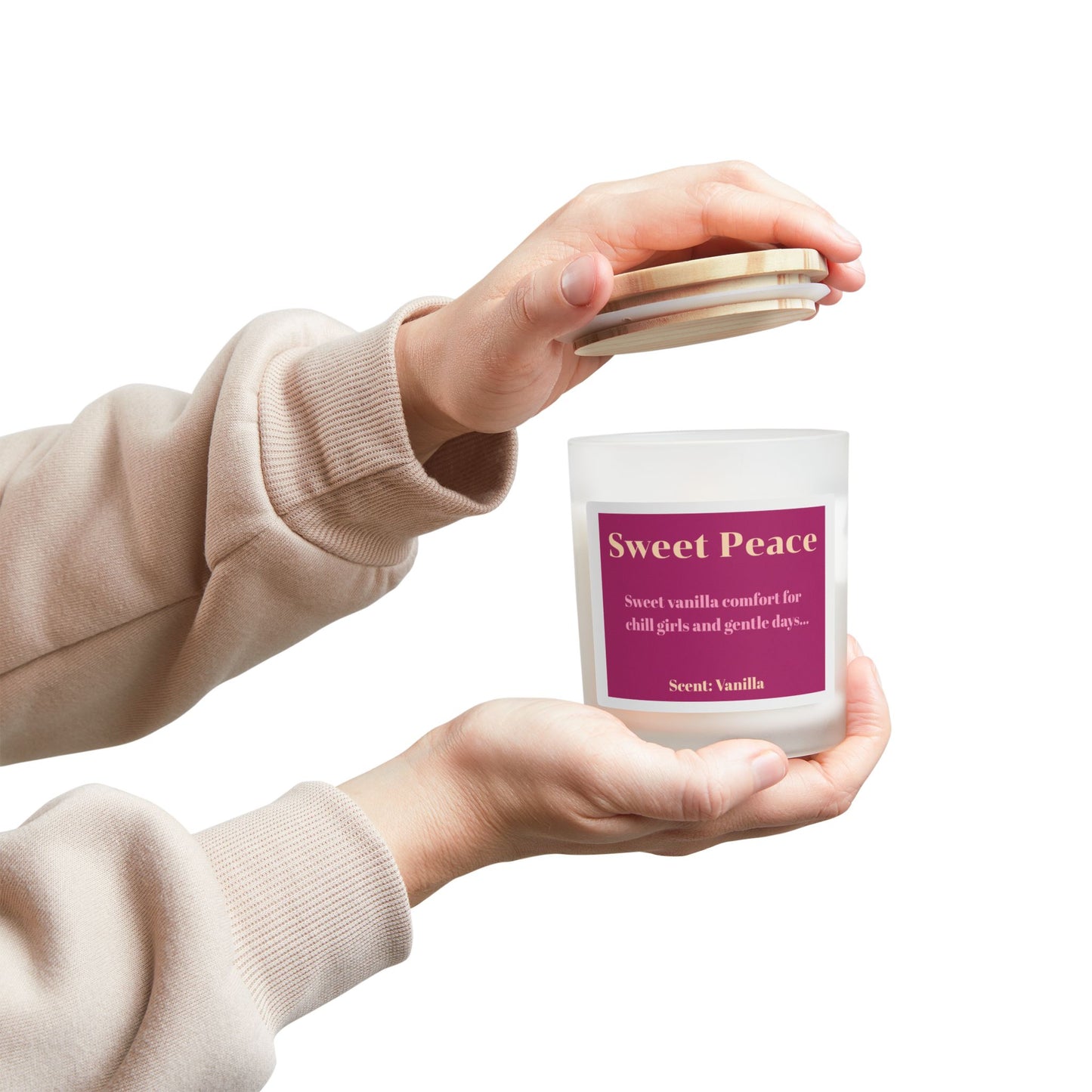 Sweet Peace Candle: Vanilla
