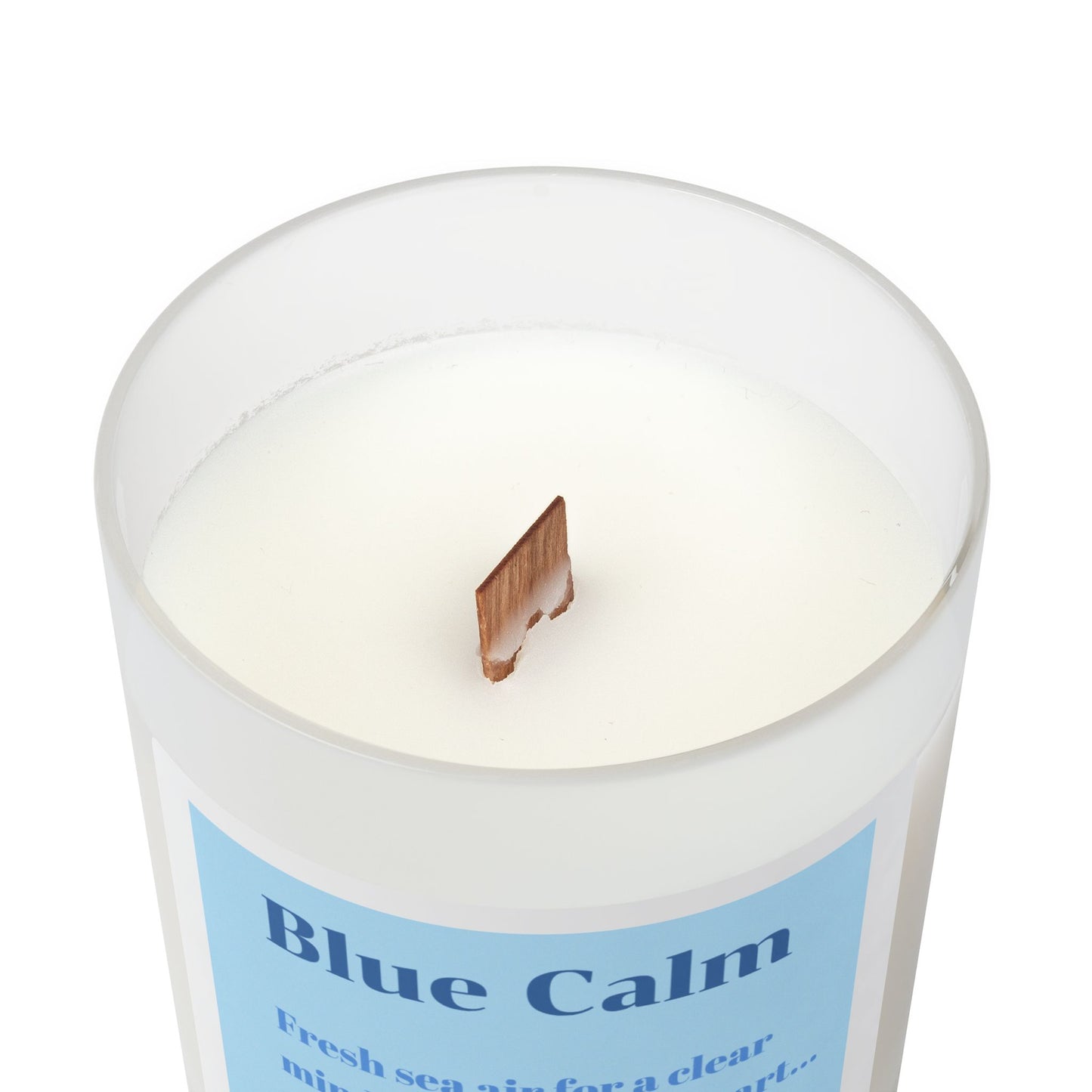 Blue Calm Candle — Ocean Air