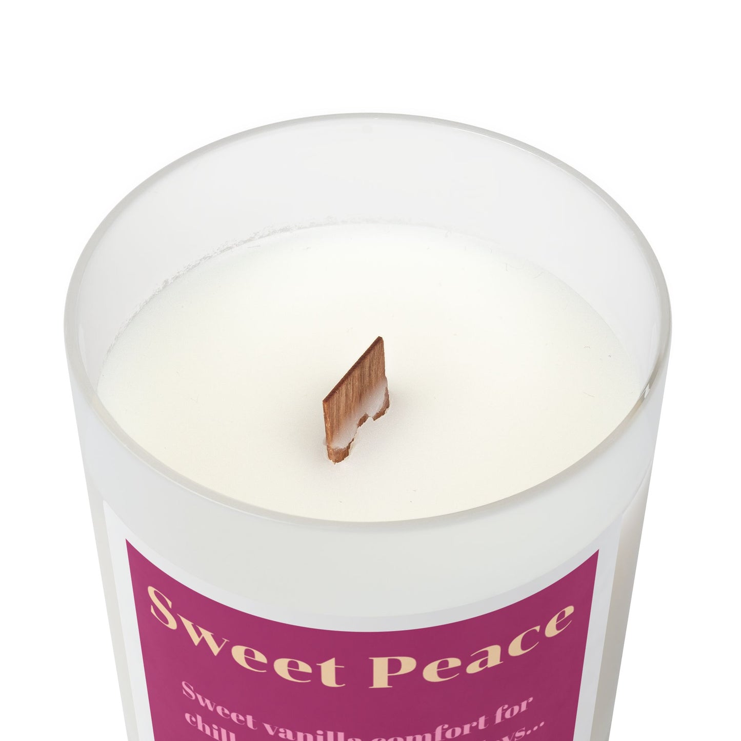 Sweet Peace Candle: Vanilla