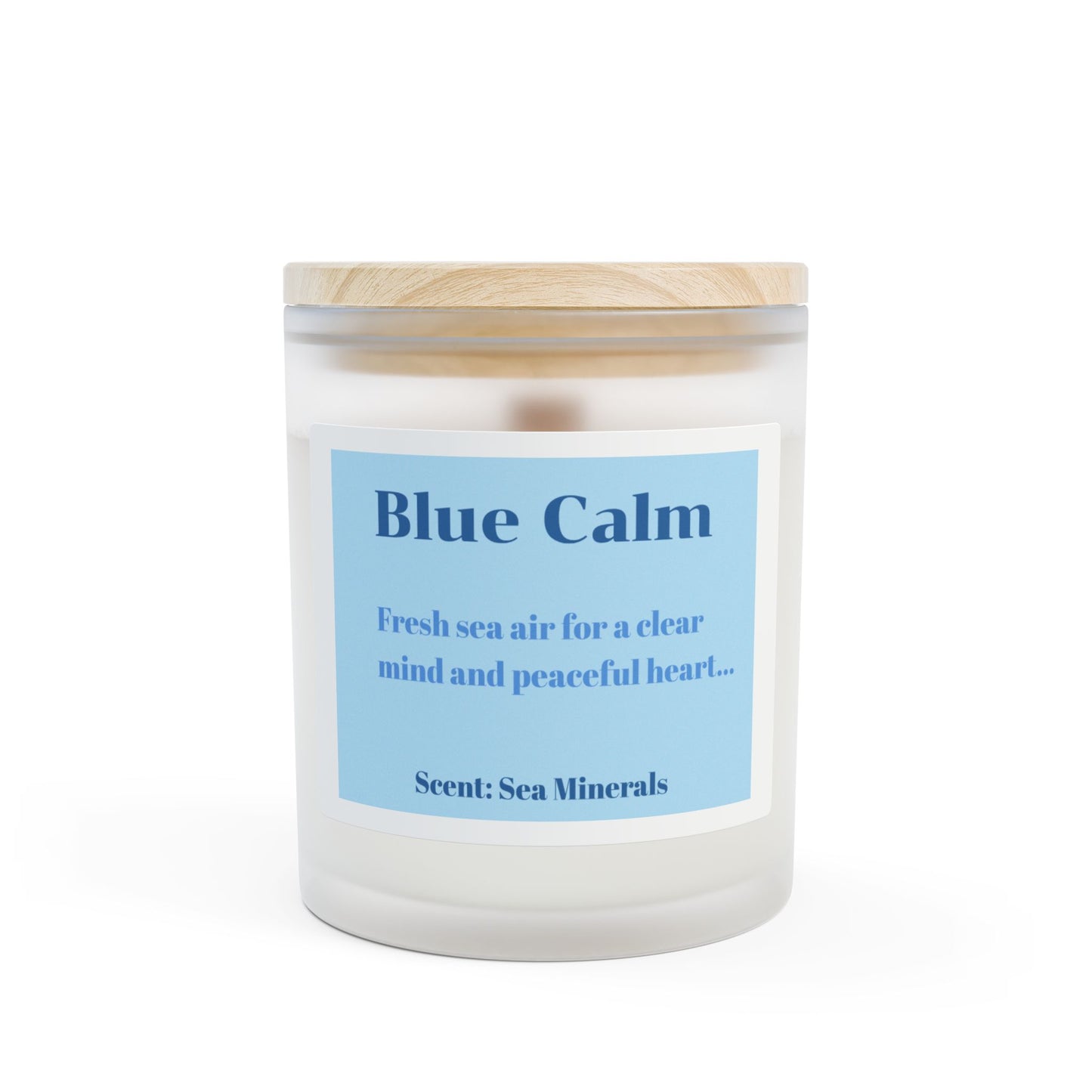 Blue Calm Candle — Ocean Air