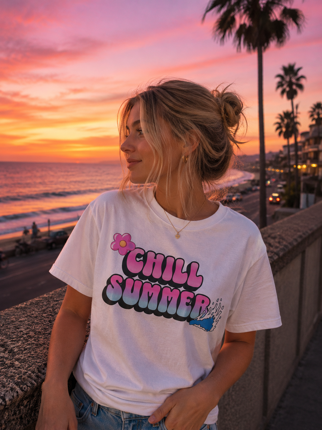 Chill Summer Shirt : Wave Version