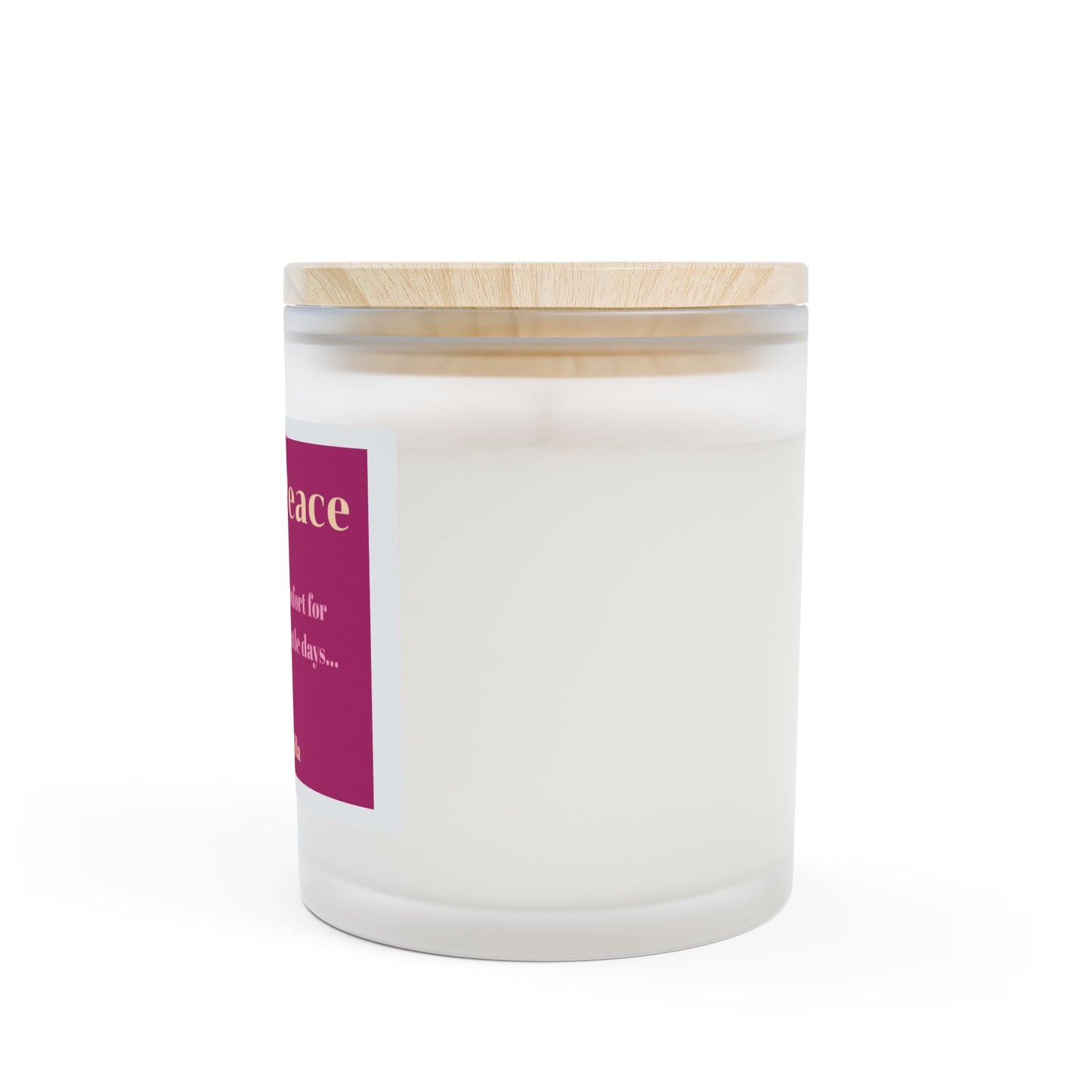 Sweet Peace Candle: Vanilla