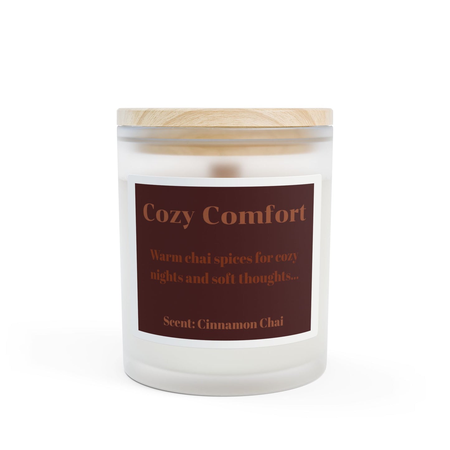 Cozy Comfort Candle — Warm Cinnamon